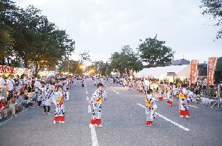 小坂七夕祭での披露