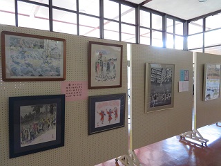 展示の様子